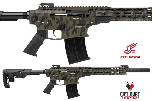Derya MK-12 AS-155K Şarjörlü Yivsiz Av Tüfeği 