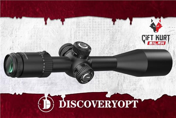 DiscoveryOpt LHD 6-24X50SFIR FFP L Tüfek Dürbünü | Çift Kurt Silah
