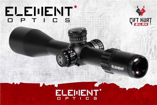 Element Optics Titan 5-25x56 FFP APR-2D MRAD Tüfek Dürbünü 