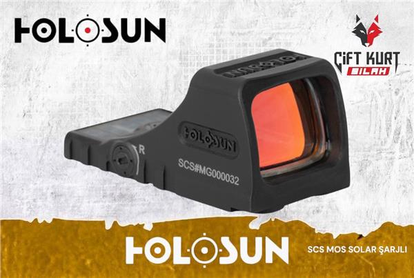 Holosun SCS MOS Solar Şarjlı Green Dot (2&32 MOA)