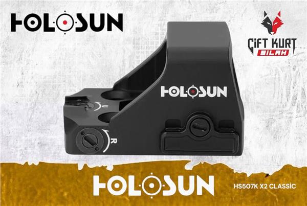 Holosun HS507K X2 Multi-Reticle Red Dot 