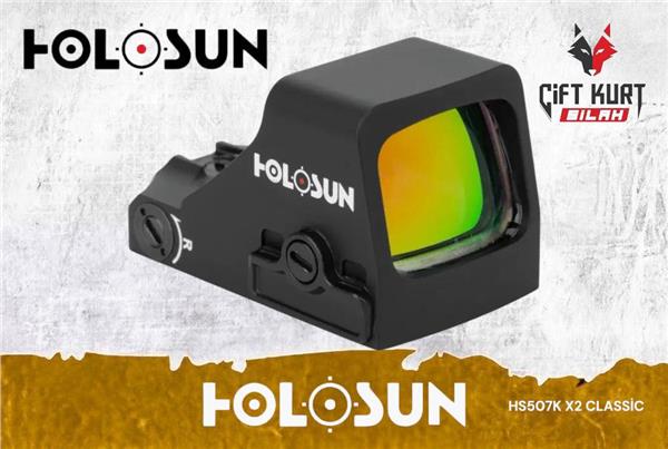 Holosun HS507K X2 Multi-Reticle Red Dot 
