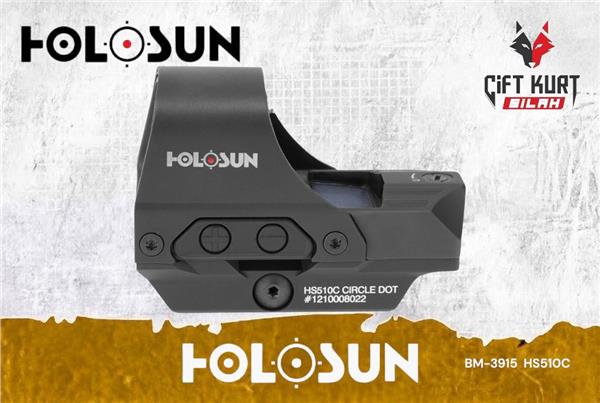 Holosun HS510C Solar Multi-Reticle (2 MOA & 65 MOA)