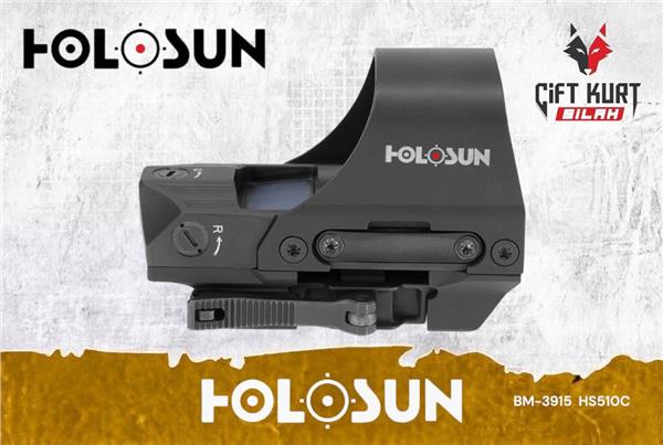Holosun HS510C Solar Multi-Reticle (2 MOA & 65 MOA)