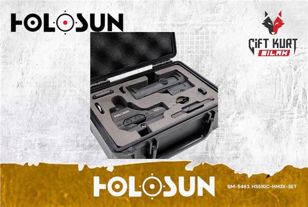 Holosun HS510C & HM3X Magnifier Seti | Taktik Optikte Zirve - Çiftkurt Silah