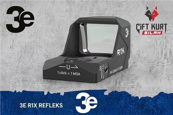 3E R1X Refleks Nişangah Red Dot (3 MOA) 