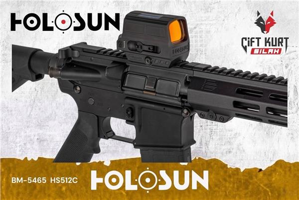 Holosun HS512C Kapalı Solar Red Dot Nişangah 