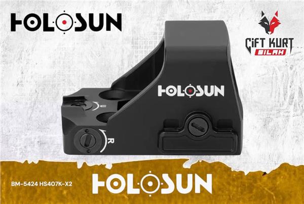 Holosun HS407K X2 6 MOA Red Dot