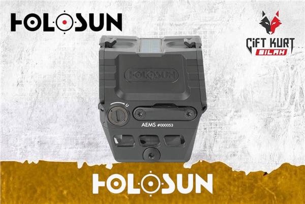 Holosun AEMS Enclosed Solar Red Dot (2 & 65 MOA)