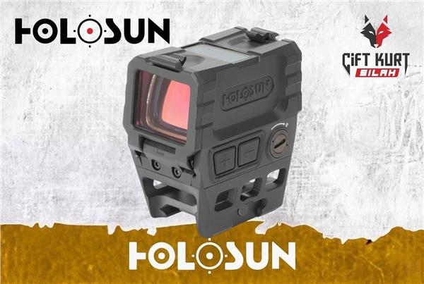 Holosun AEMS Enclosed Solar Red Dot (2 & 65 MOA) 