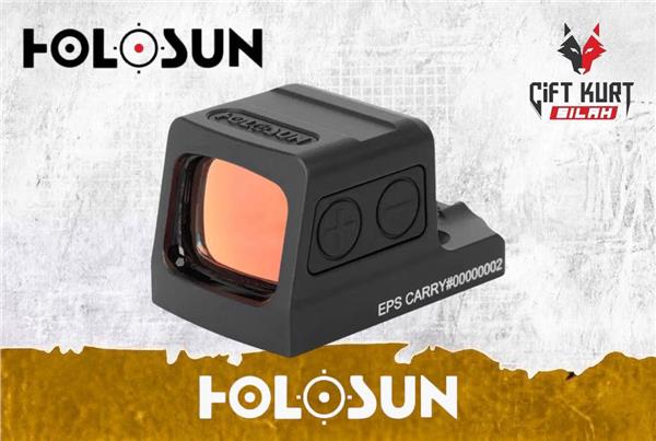 Holosun EPS Carry 6 Enclosed Red Dot (6 MOA) | Çift Kurt Silah