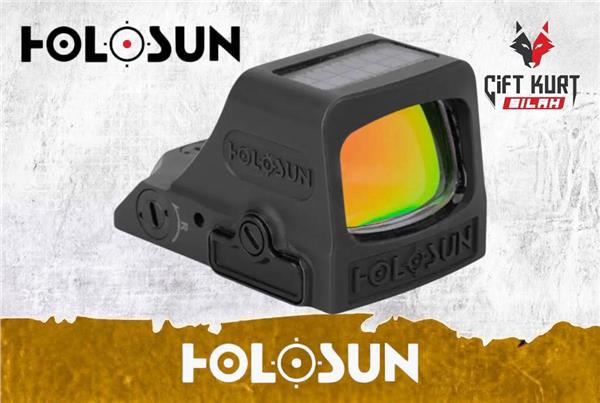 Holosun HE508T-RD X2 Titanyum Solar Red Dot (2 MOA & 32 MOA)
