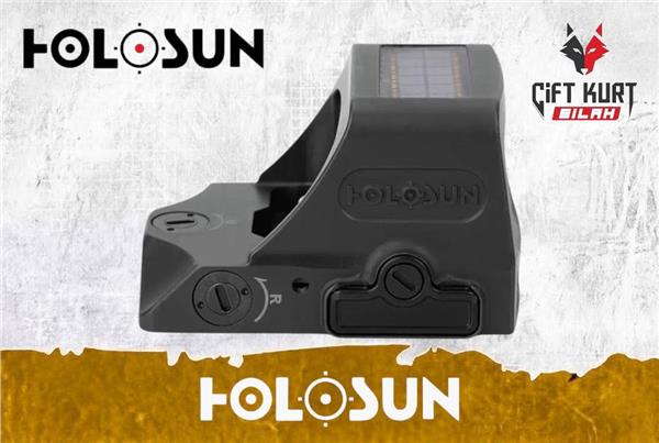 Holosun HE508T-RD X2 Titanyum Solar Red Dot (2 MOA & 32 MOA)