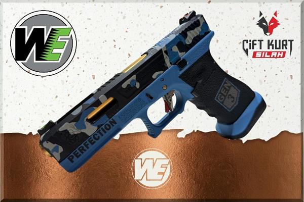 WE Glock 17 Custom Airsoft Tabanca (6mm) - Üstün GBB Performansı 