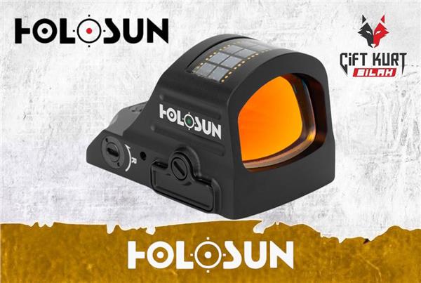 Holosun HE407C-GR X2 Solar Green Dot (2 MOA) 