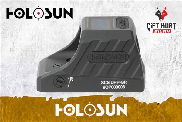 Holosun SCS-320 Solar Şarjlı Green Dot (2/32 MOA)