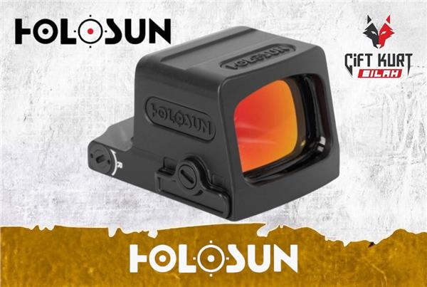 Holosun EPS 2 MOA Red Dot Tam Kapalı Tabanca Nişangahı | Çift Kurt Silah