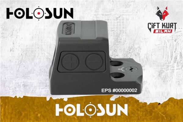 Holosun EPS 2 MOA Red Dot Tam Kapalı Tabanca Nişangahı