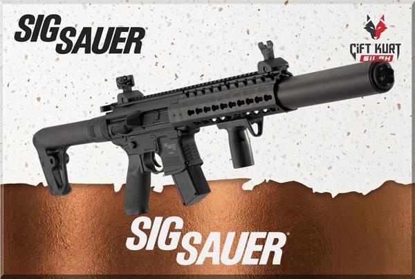 Sig Sauer MCX Black CO2 Havalı Tüfek Yarı Otomatik 