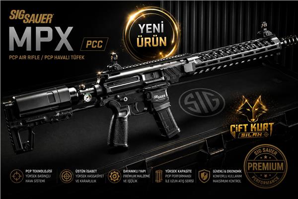 SIG SAUER MPX PCC PCP AIR RIFLE PCP HAVALI TÜFEK
