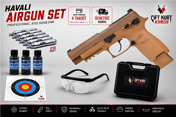 SIG Sauer M17 Havalı Tabanca Set