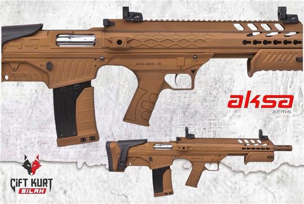 Aksa Crossfire T12 Bronz Bullpup | Hibrit Sistem Av Tüfeği - Çiftkurt Silah