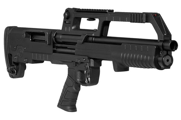 Hatsan BULLTAC 20 Bullpup Şarjörlü	Pompalı Siyah Av Tüfeği