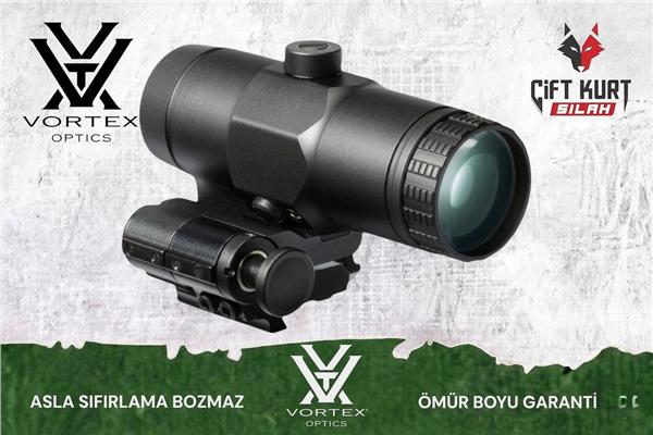 Vortex VMX-3T 3x Magnifier Flip Mount Büyüteç