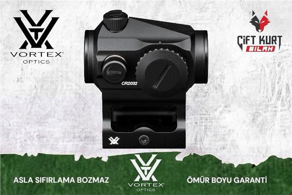 Vortex Crossfire 2 MOA Green Dot Nişangah | Ömür Boyu Garantili - Çiftkurt Silah