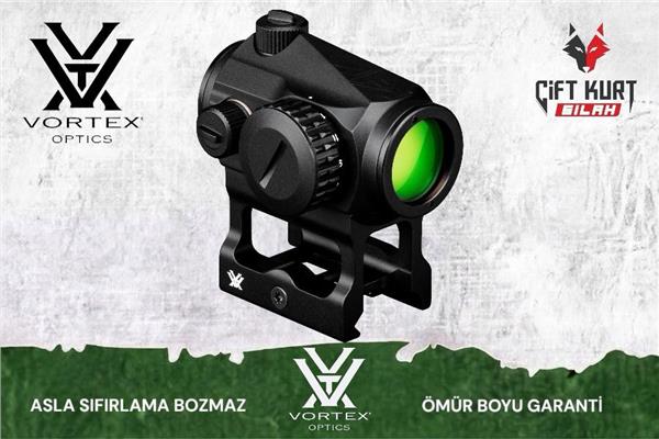 Vortex Crossfire 2 MOA Green Dot Nişangah | Ömür Boyu Garantili - Çiftkurt Silah