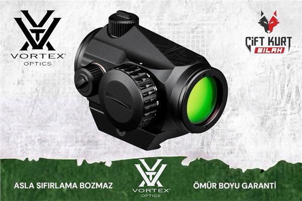Vortex Crossfire 2 MOA Green Dot Nişangah | Ömür Boyu Garantili - Çiftkurt Silah