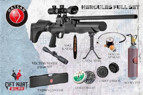 Hatsan Hercules 666 QE 6.35 PCP Full Set Havalı Tüfek