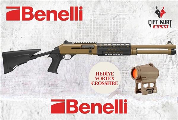 Benelli M4 T Pro Brown Teleskopik Yarı Otomatik Av Tüfeği