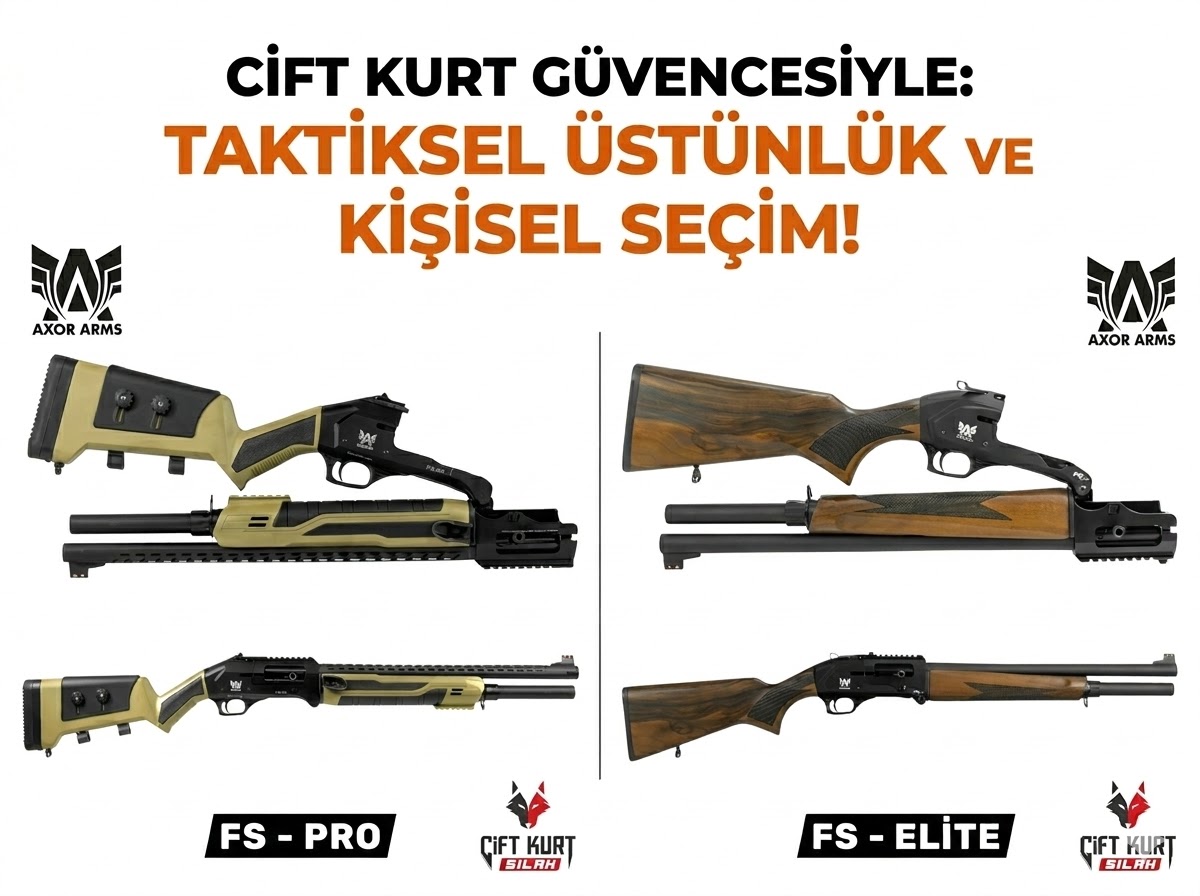 Axor Arms FS PRO & FS Elite Özellikleri | Çiftkurt Silah