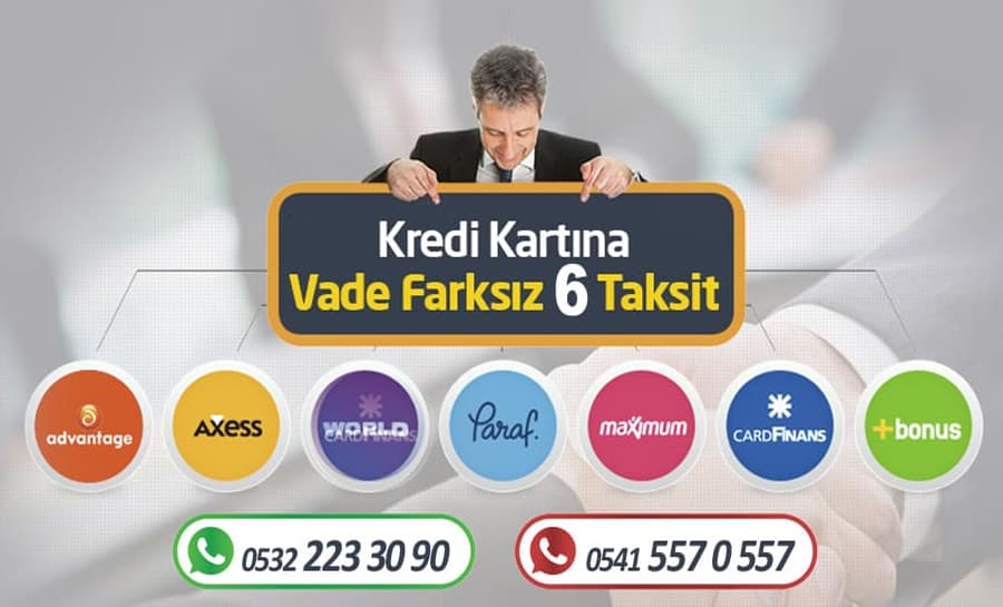 Vade Farksız 6 Taksit