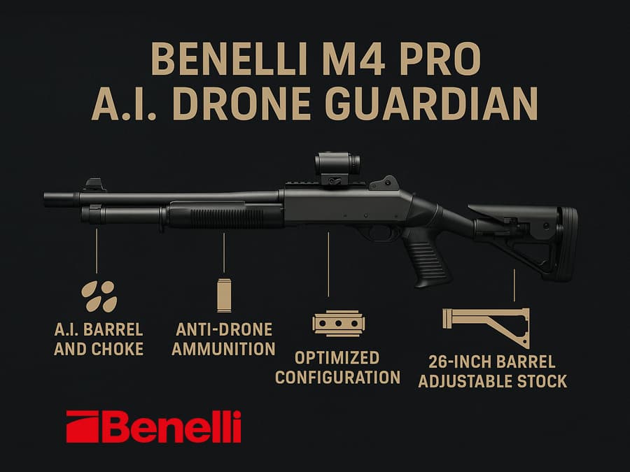 Benelli M4 PRO A.I. Drone Guardian