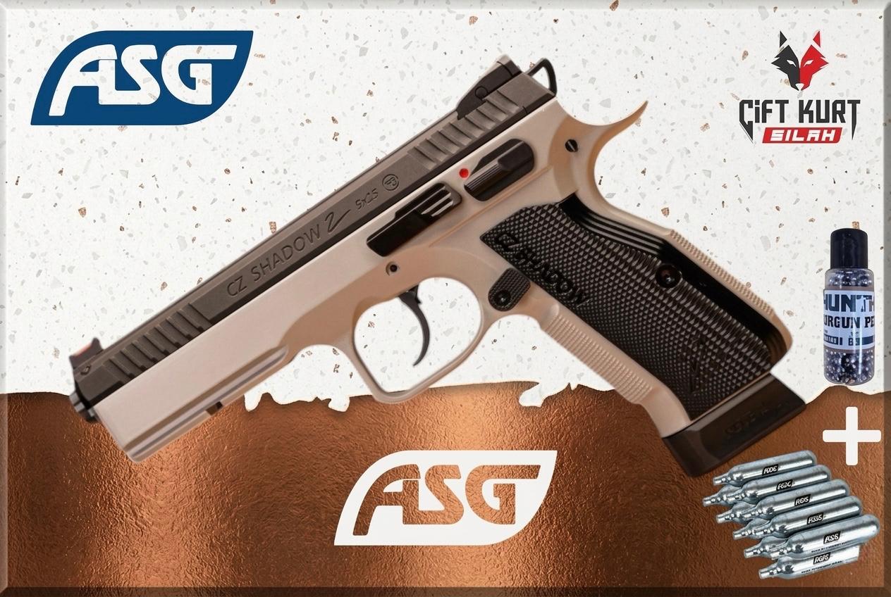 ASG CZ Shadow 2 Urban Grey Blowback Airsoft Tabanca | Çiftkurt Silah