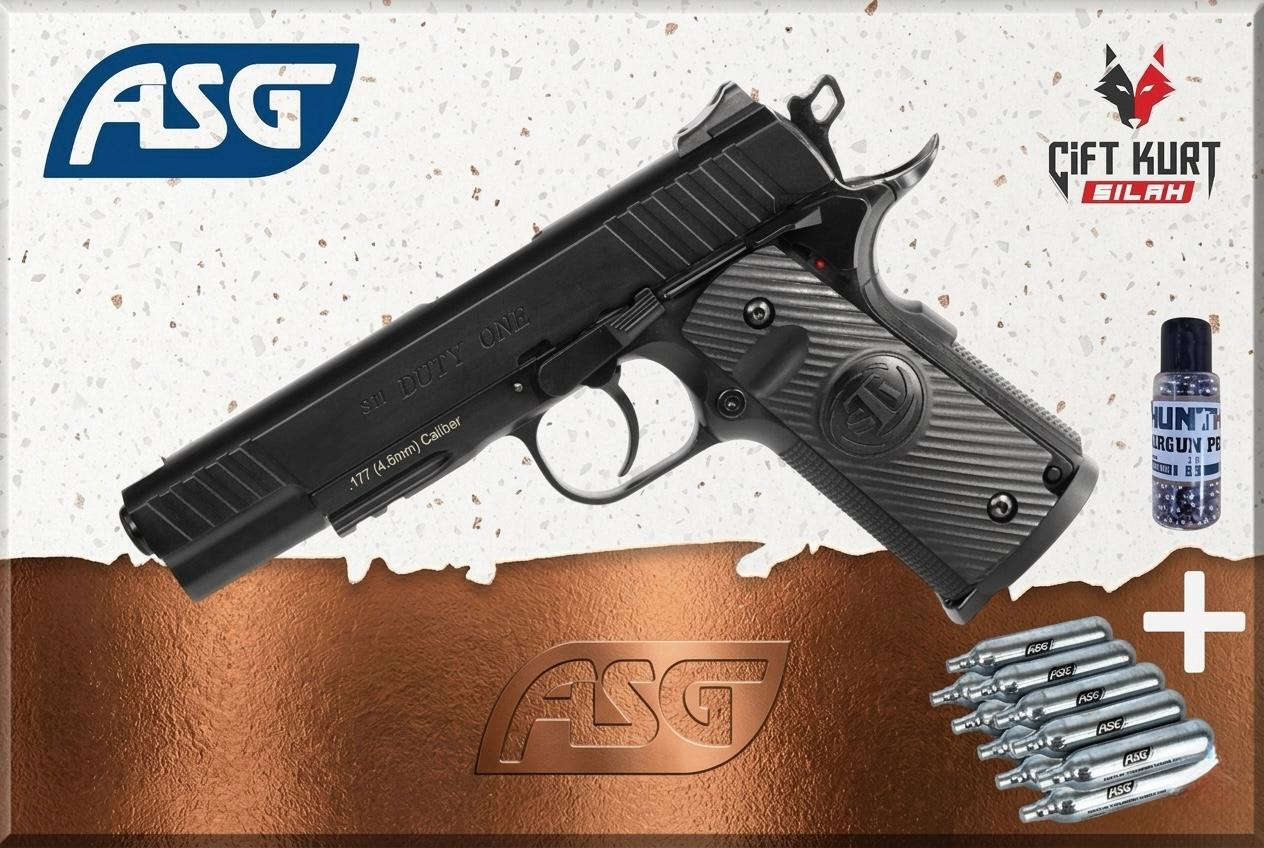 ASG STI Duty One Blowback Havalı Tabanca Gerçekçi Tepme Hissi | Çiftkurt Silah