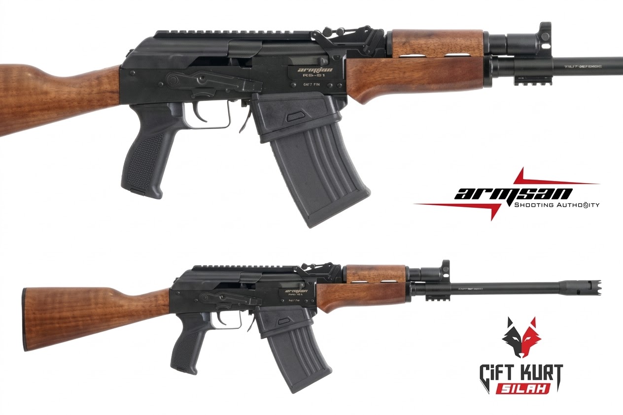 Armsan Armtac RS-S1 Ahşap Şarjörlü Av Tüfeği | Çiftkurt Silah