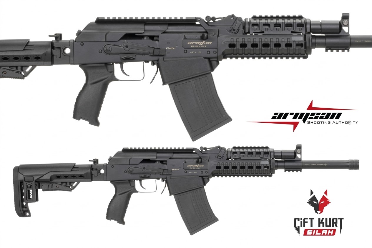 Armsan Armtac RS-S1 Siyah Şarjörlü Av Tüfeği | Çiftkurt Silah