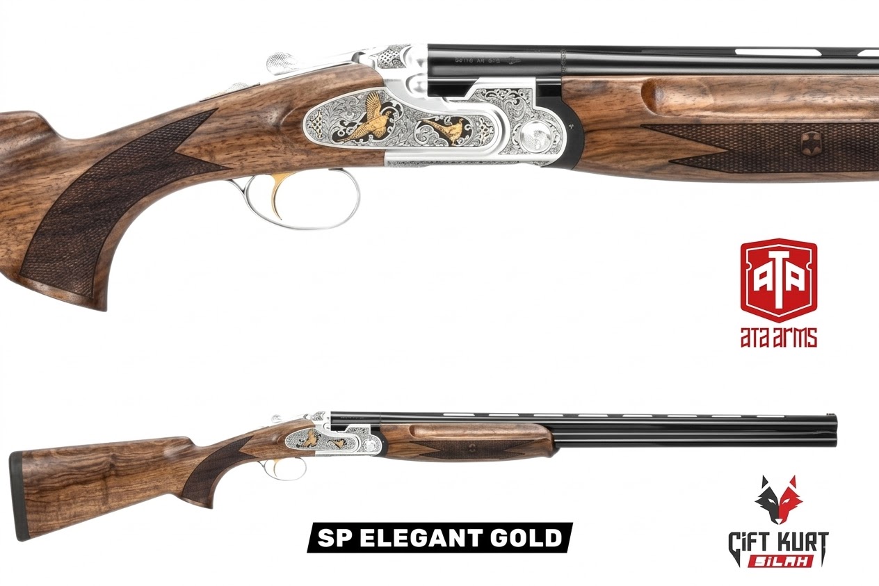 Ata Arms SP Elegant Gold Süperpoze Av Tüfeği