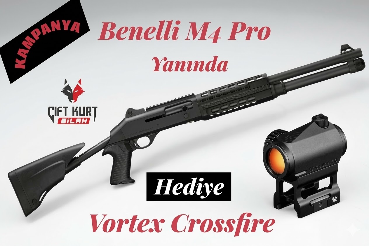 Benelli M4 T-Pro Teleskopik Yarı Otomatik Av Tüfeği | Çiftkurt Silah