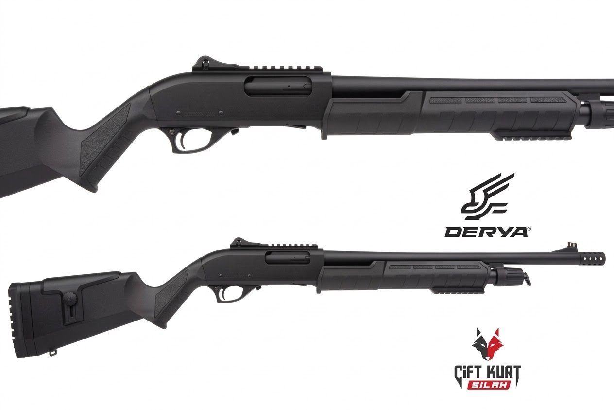 Derya Carina CRX-400 Pompalı Av Tüfeği | Çift Kurt Silah