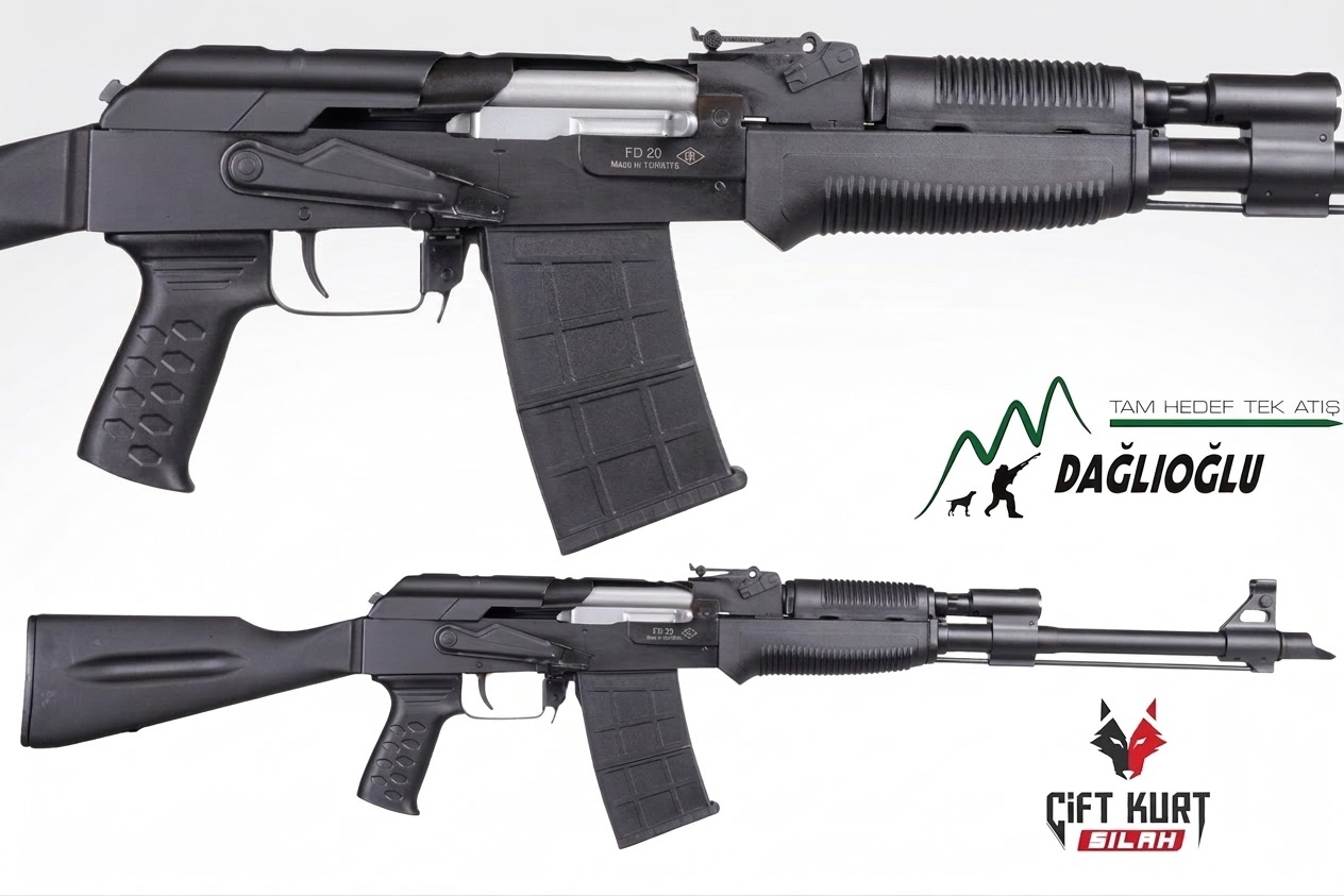 Dağlıoğlu FD 20 S Şarjörlü Yarı Otomatik Av Tüfeği | Çiftkurt Silah