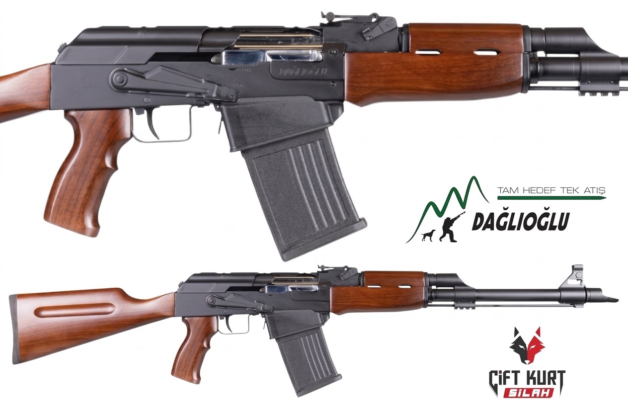 Dağlıoğlu FD 63 LUX Şarjörlü Yarı Otomatik Av Tüfeği | Çiftkurt Silah