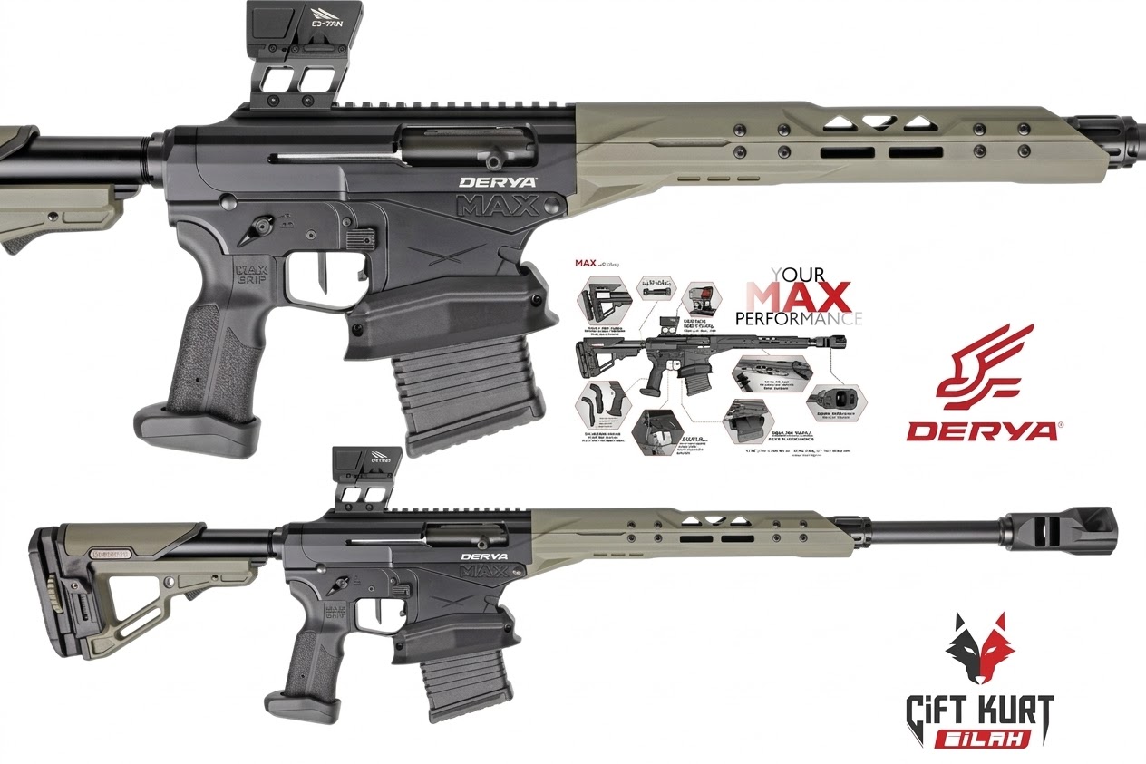 Derya MAX F-5003 IPSC Yarı Otomatik Taktik Tüfek | Çiftkurt Silah