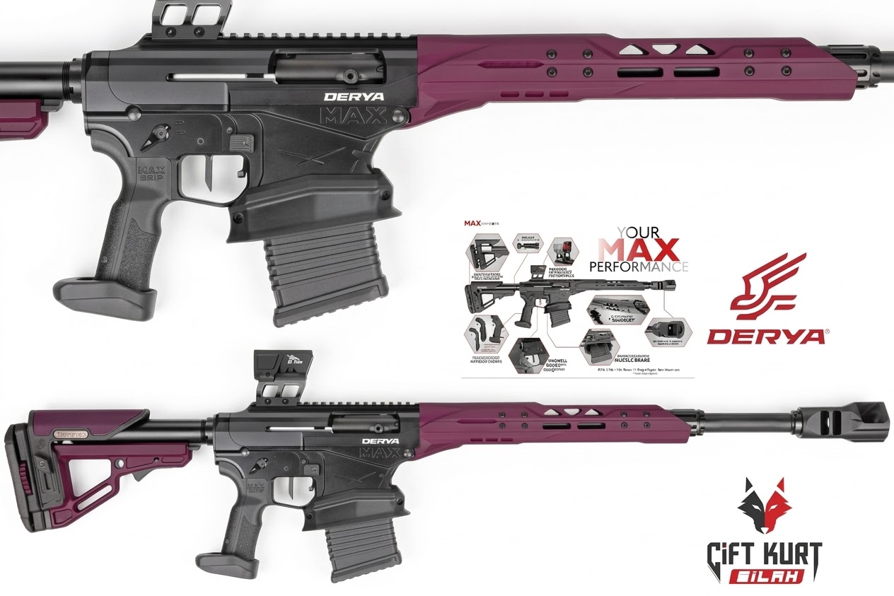 Derya MAX F-5022 IPSC Yarı Otomatik Taktik Tüfek | Çiftkurt Silah