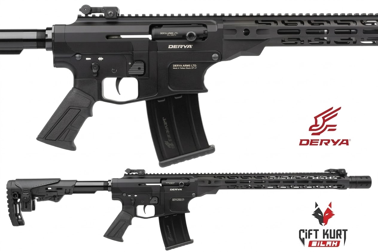 Derya MK-12 AS-101GP Şarjörlü Av Tüfeği | Çift Kurt Silah