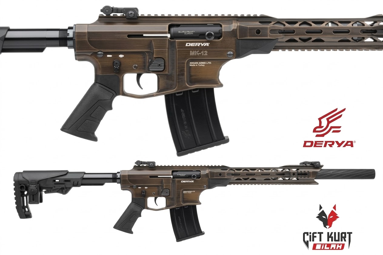 Derya MK-12 AS-102SE Şarjörlü Av Tüfeği | Çiftkurt Silah
