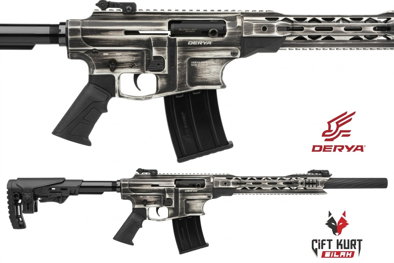Derya MK-12 AS-109SE Şarjörlü Yivsiz Av Tüfeği | Çiftkurt Silah